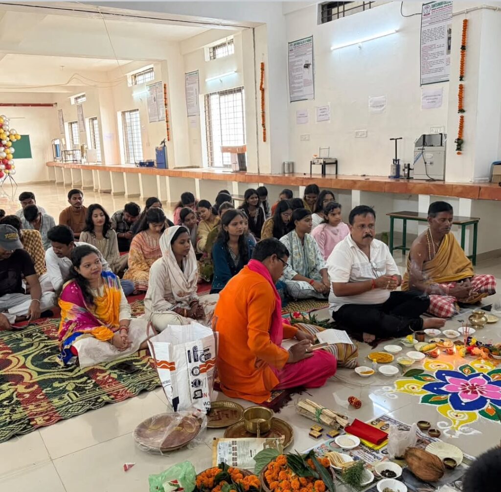 Celebration of Vishwakarma Puja